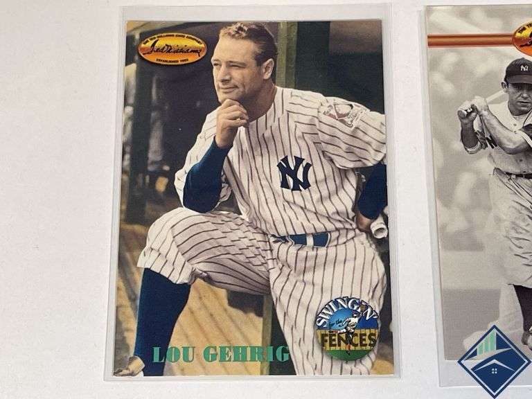 Babe Ruth, Lou Gering & Yogu Berra Cards, etc.