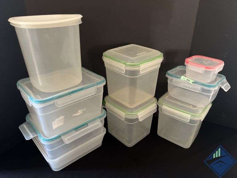 Snapware and Sterilite Food Storage Containers