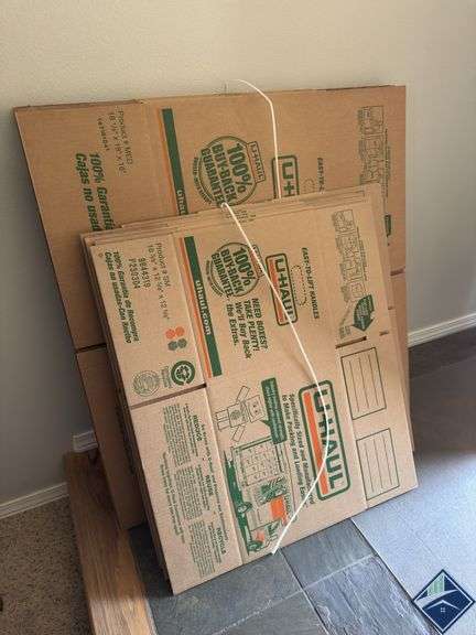 U-Haul Moving Boxes