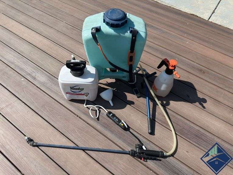 16ltr Weed Spray with Smaller Sprayer