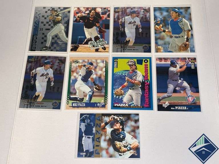 Mike Piazza ‘96 Fleer, Upper Deck, Topps Finest Cards, etc.