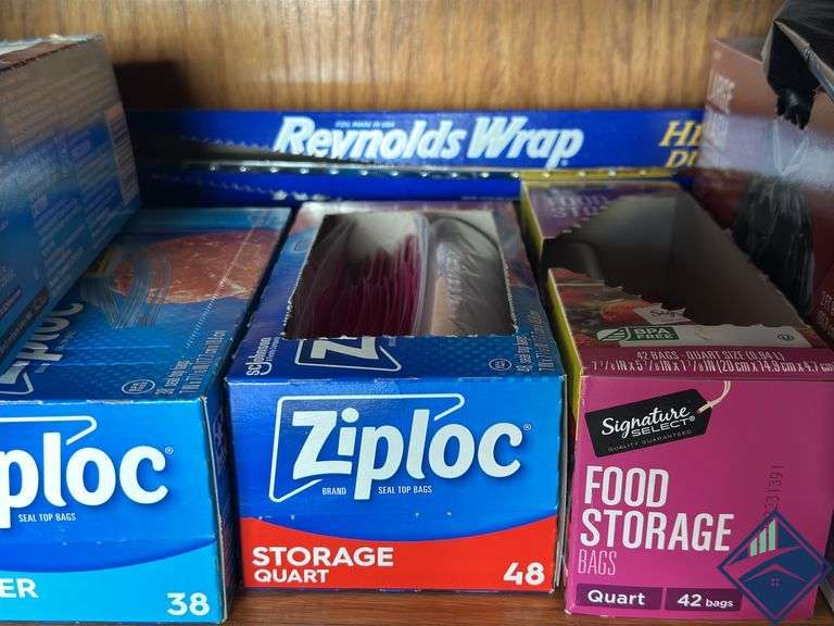 Food Storage Bags, Trash Bags, Broom, etc.