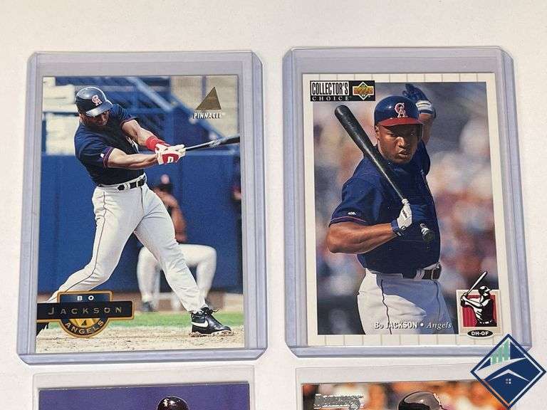 Bo Jackson Donruss, Pinnacle & Upper Deck Cards