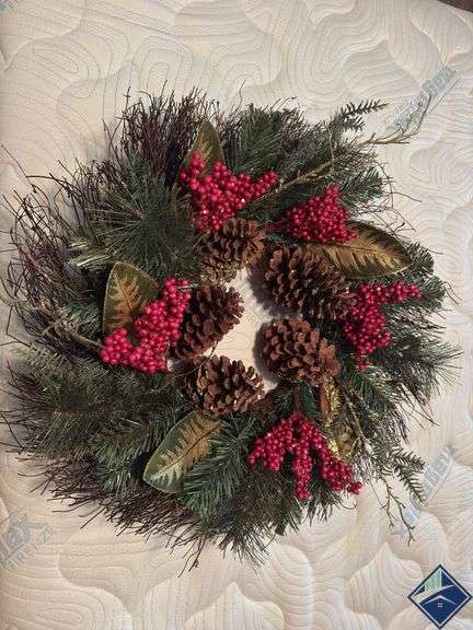 Festive Christmas Wreath