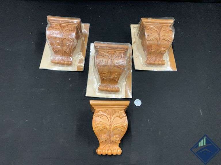 Wooden Curtain Rod Holders