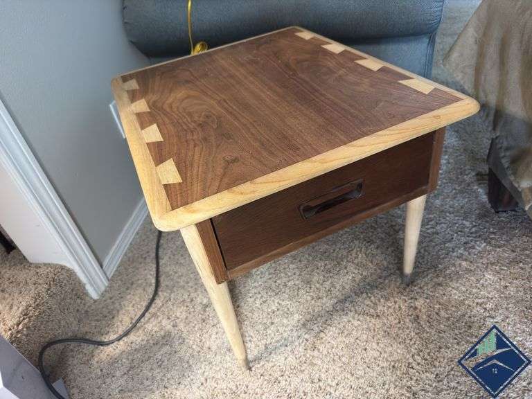 Lane Wooden Nightstand with Drawer