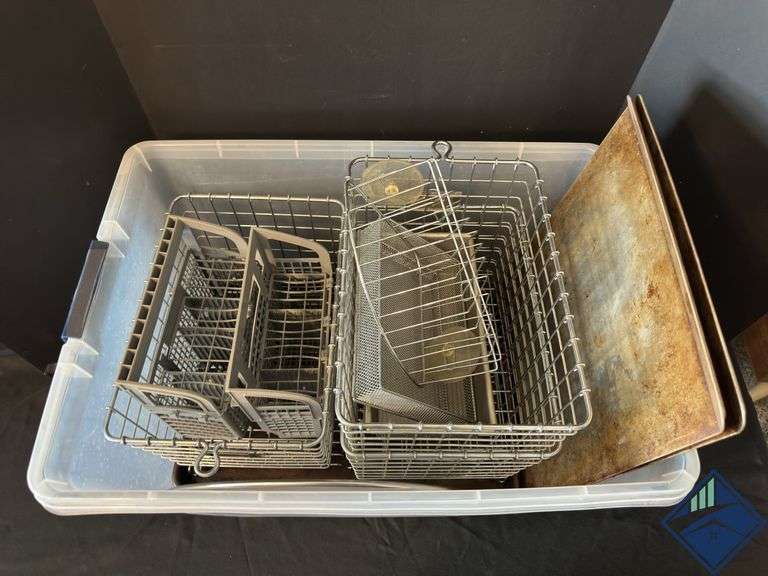 Wire Baskets, Baking Pans, Cooling Rack, etc.