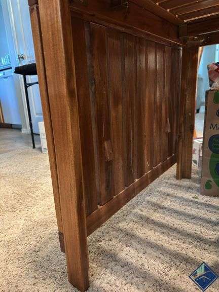 Wooden Patio Table