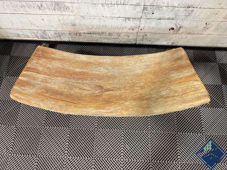 3 Piece Concrete Garden Bench