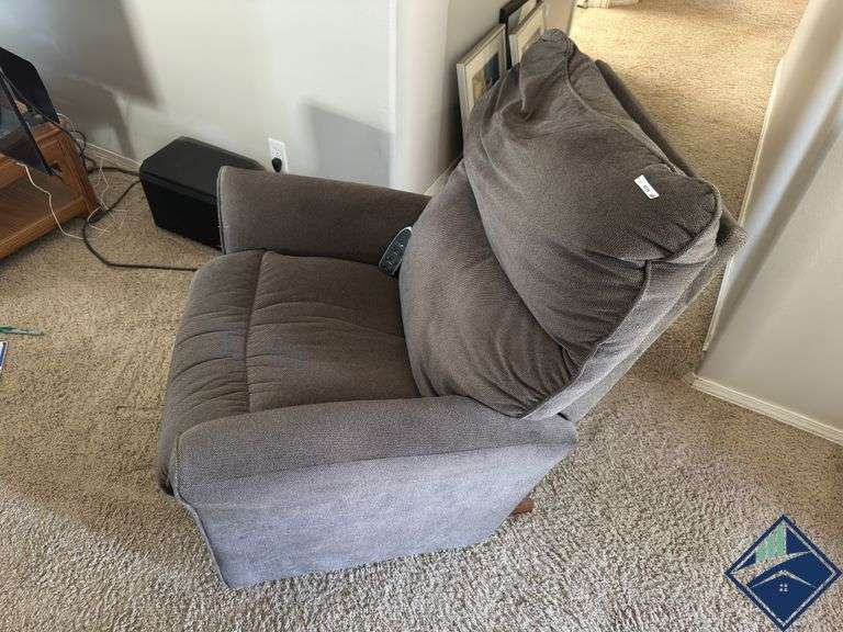 Lazyboy Gray Electric Recliner