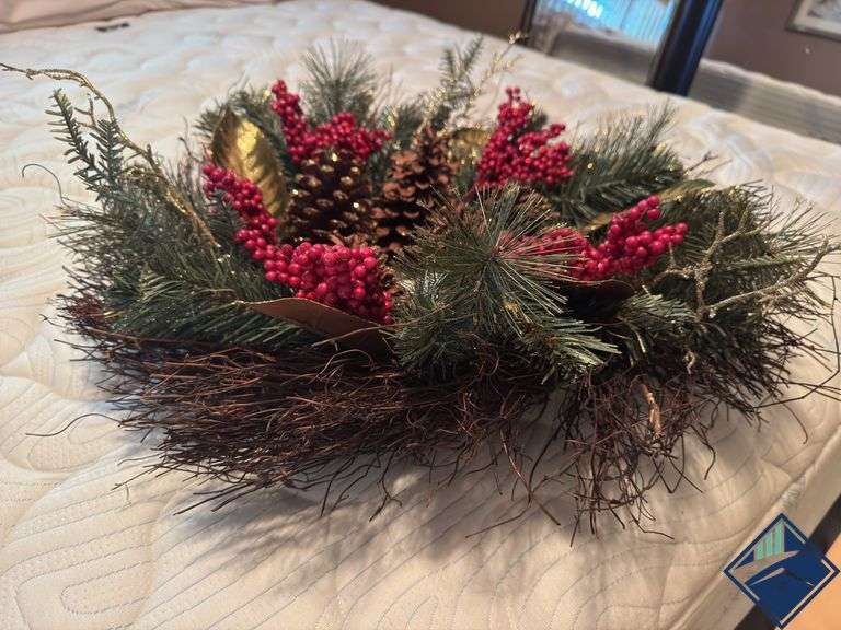 Festive Christmas Wreath