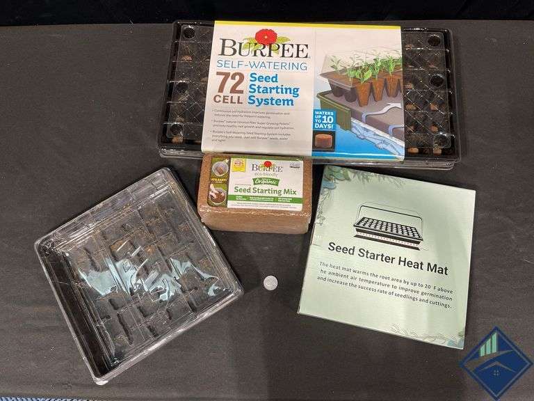 Seed Heater, Seed Starting Mix, etc.