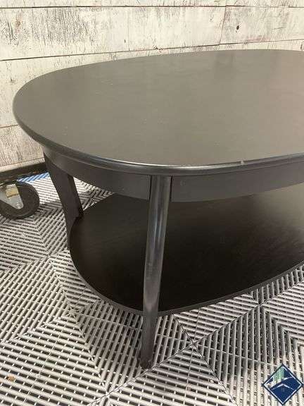 Black Tiered Coffee Table
