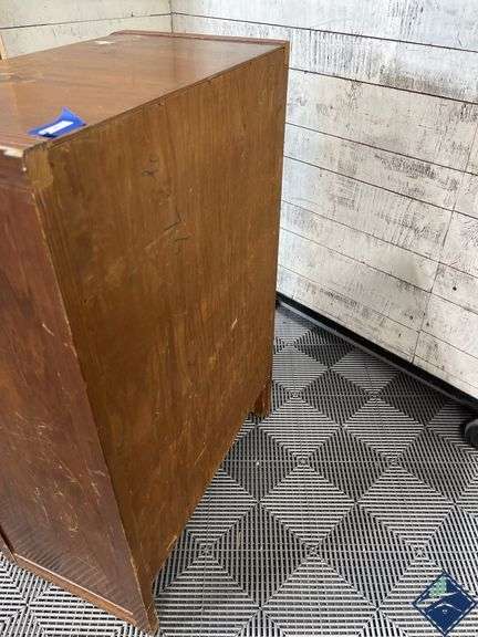 Vintage Waterfall Dresser
