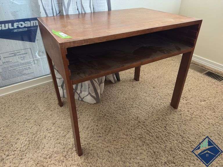 Wood Side Table