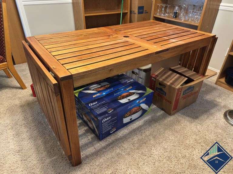 Wooden Patio Table