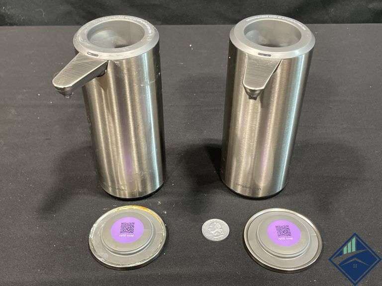 Simplehuman Soap Dispensers - Retail: $ 79.99  - Mixed Condition