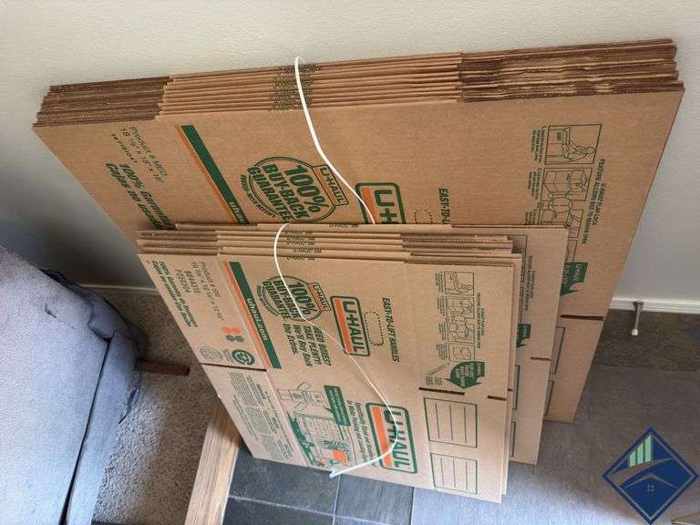 U-Haul Moving Boxes