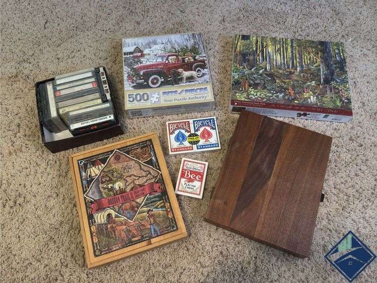 Puzzles, Games & Cassette Tapes