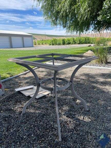 Outdoor Table with Tiles