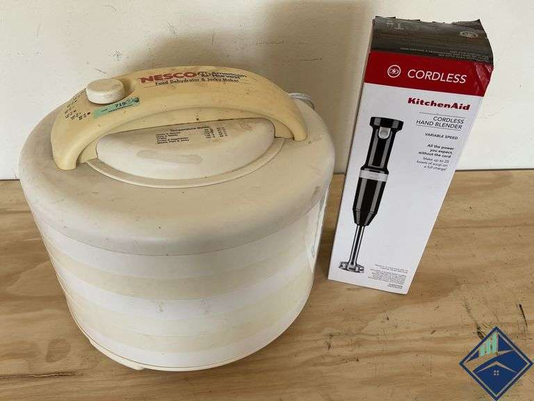 Medco Food Dehydrator & KitchenAid Cordless Hand Blender