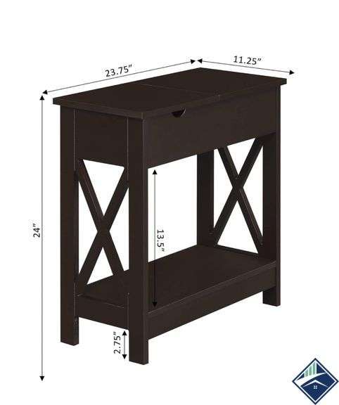 *NEW* Oxford Flip Top End Table
