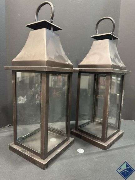 Pair of Outdoor Lanterns