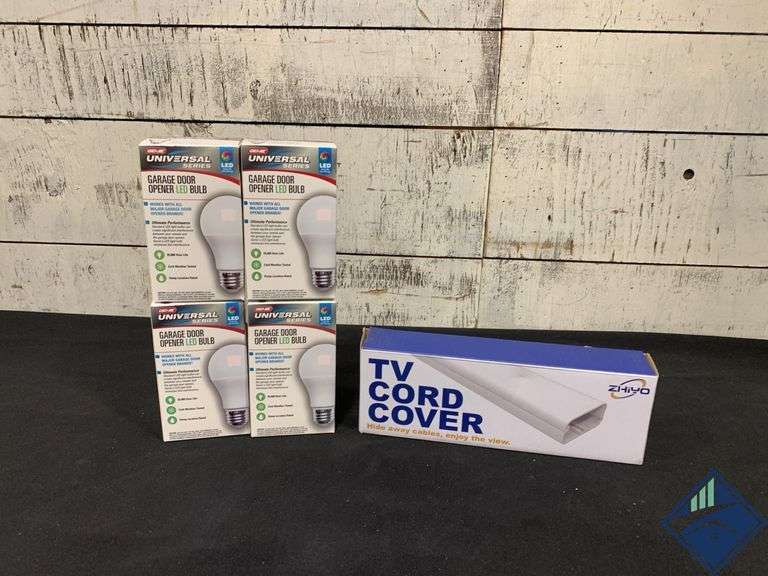 TV Cord Cover & Lightbulbs