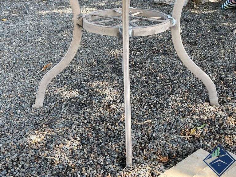 Outdoor Table with Tiles