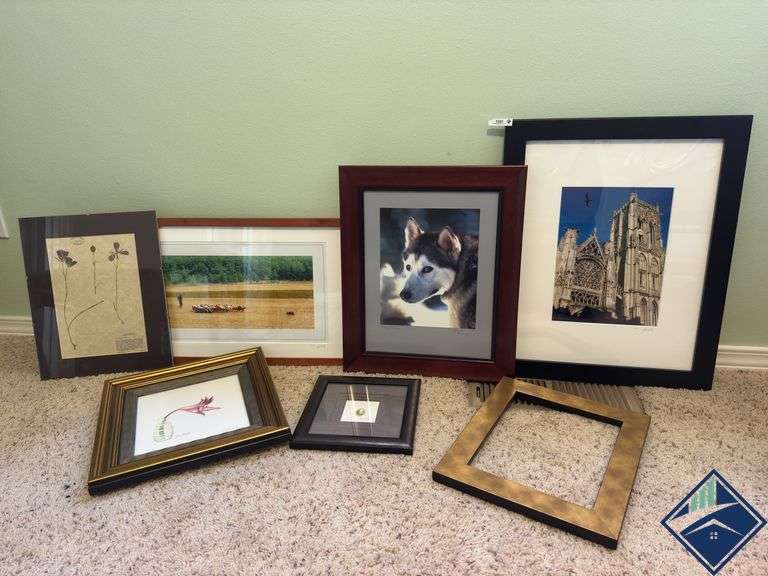 Assortment of Framed Prints
