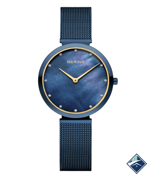 (Clasp broken) Bering Ladies Ultra Slim Stainless Steel Milanese Mesh Watch (Retail 99.99)