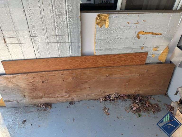 Wood Boards, Counter Top & Insulation