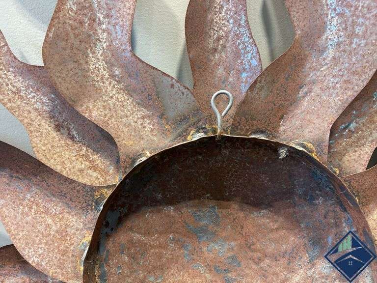 Metal Sun Wall Art