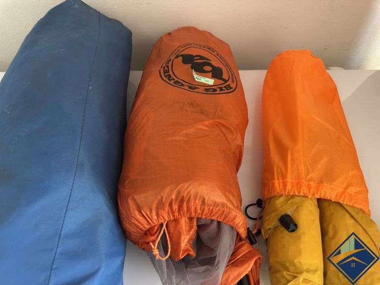 Big Agnes Backpacking Tent, Thermorest Matress, etc.