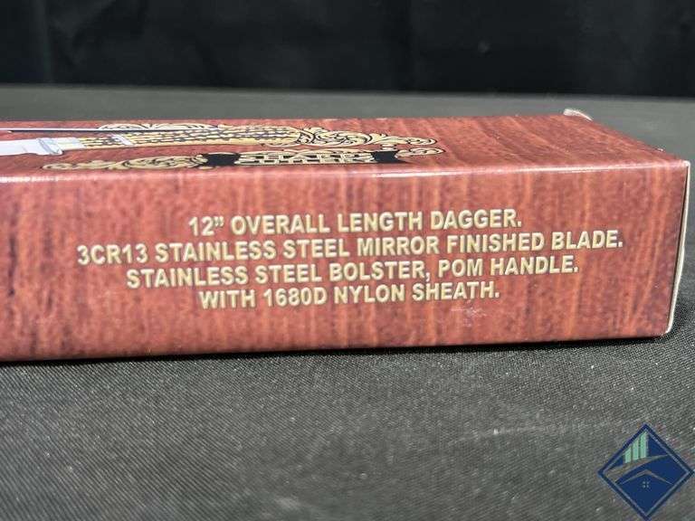 12” Sharps Cutlery Dagger and Door Buster Folding Knife