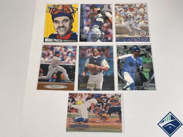 Mike Piazza ‘96 Fleer, Upper Deck, Pacific Collection, etc.