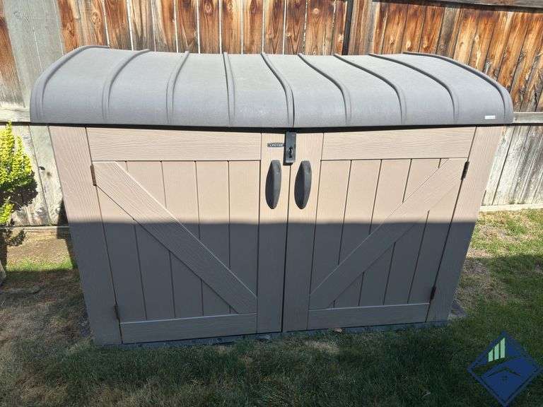 Lifetime Outdoor Storage *contents not included*