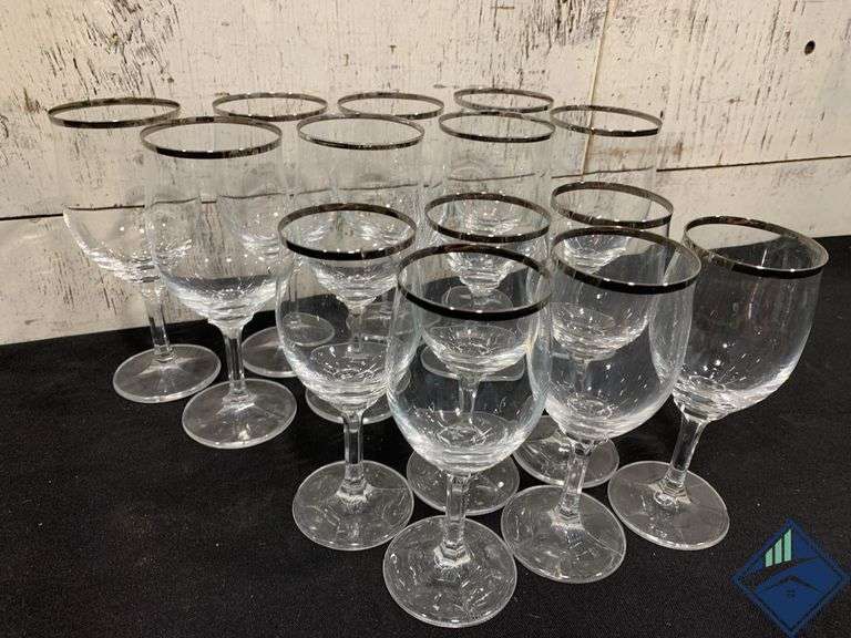 Silver-Topped Stem Ware