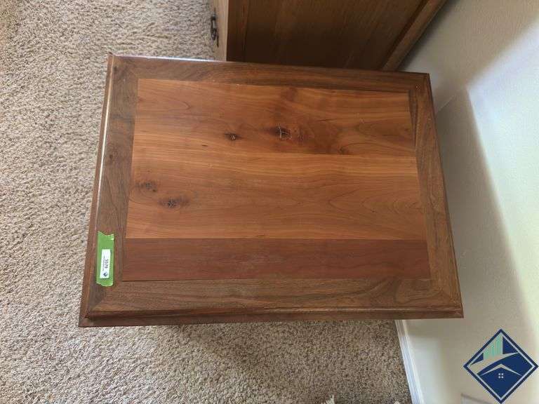 Wooden Side Table with Drawer