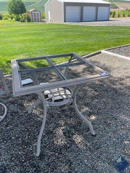 Outdoor Table with Tiles