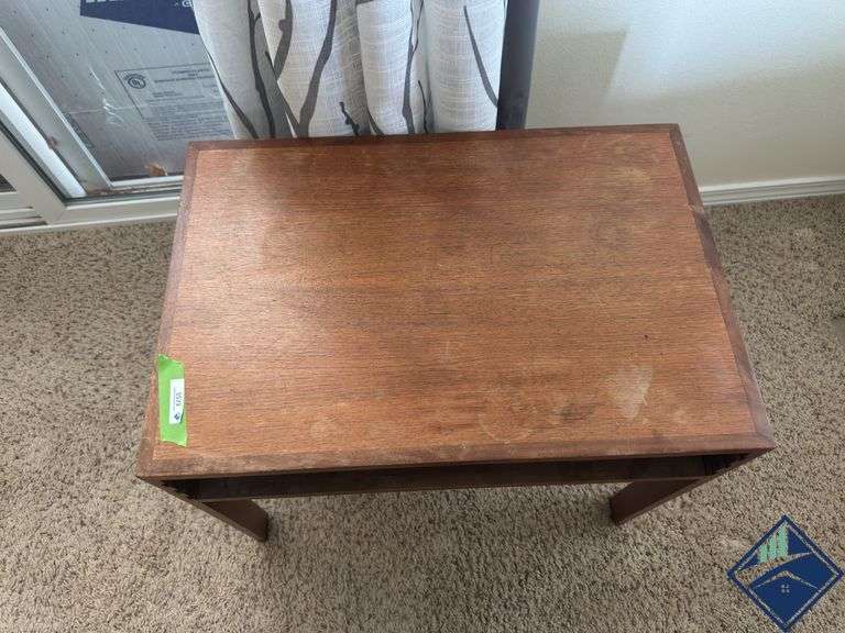 Wood Side Table