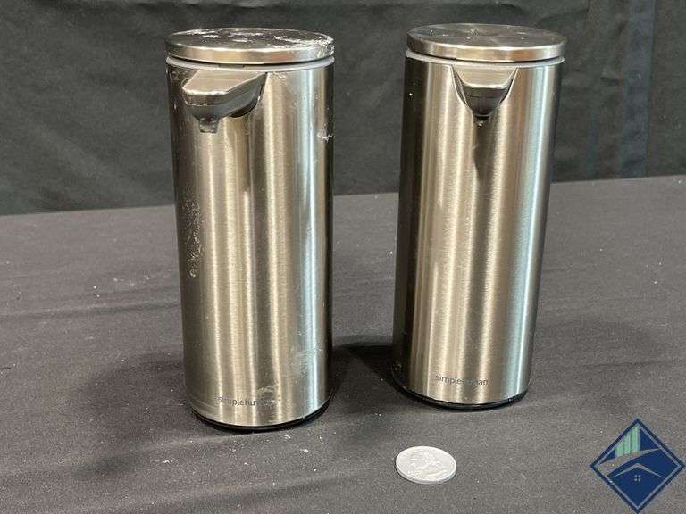 Simplehuman Soap Dispensers - Retail: $ 79.99  - Mixed Condition