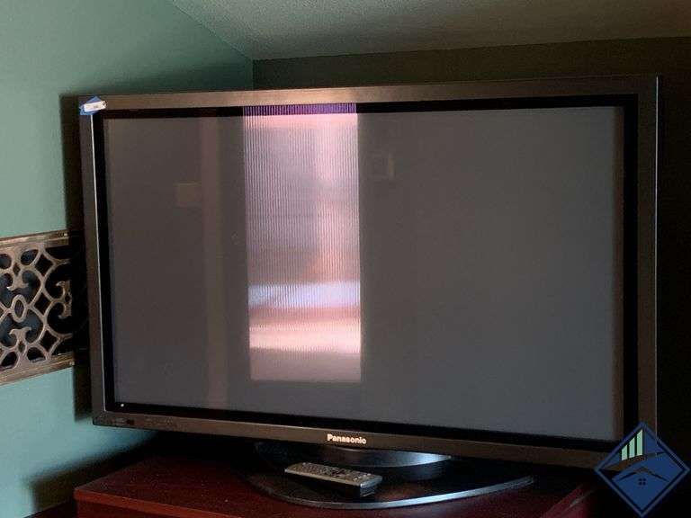 42" Panasonic TV with Remote Control *Upstairs (SEE STAIRS),  Heavy*