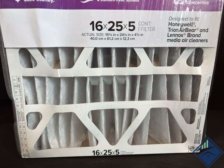 Filtrete 16x25x5 Air Filter 2 Pack