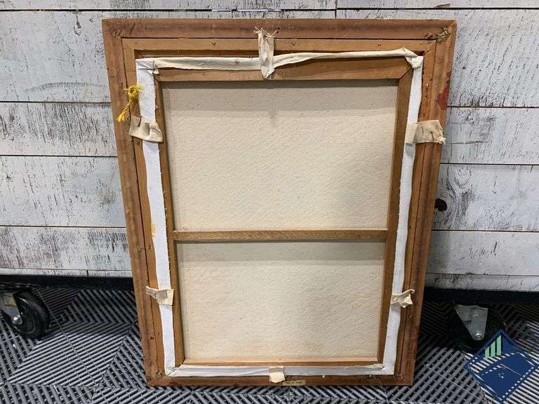 Framed Asian Painting