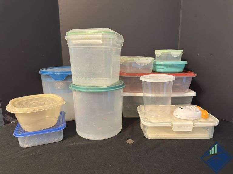 Egg Slicer & Assortment of Food Storage Containers