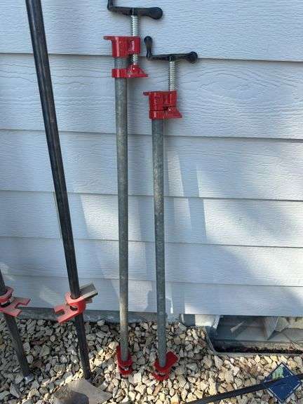 40" & 6' Pole Clamps with Poles