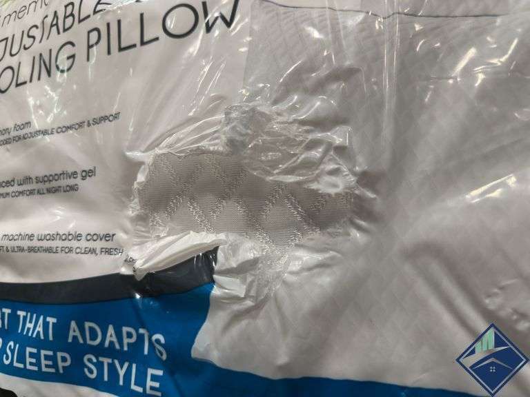 PureLux Gel Memory Foam Cooling Queen Pillows