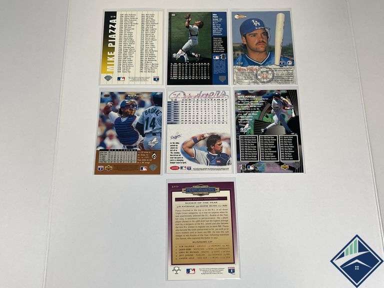 Mike Piazza ‘96 Fleer, Upper Deck, Pacific Collection, etc.