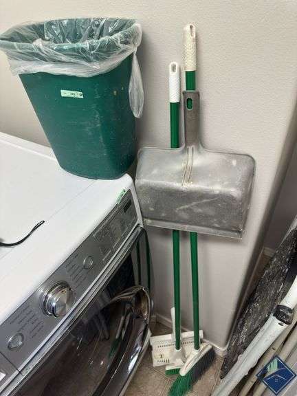 Broom, Dustpan, Mop & Waste Bin